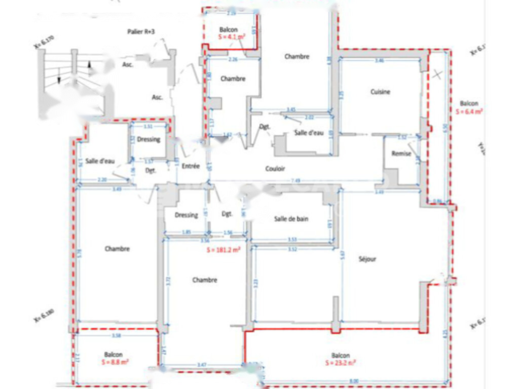 Квартира в Монте Карло, Монако, 223 м² - фото 6