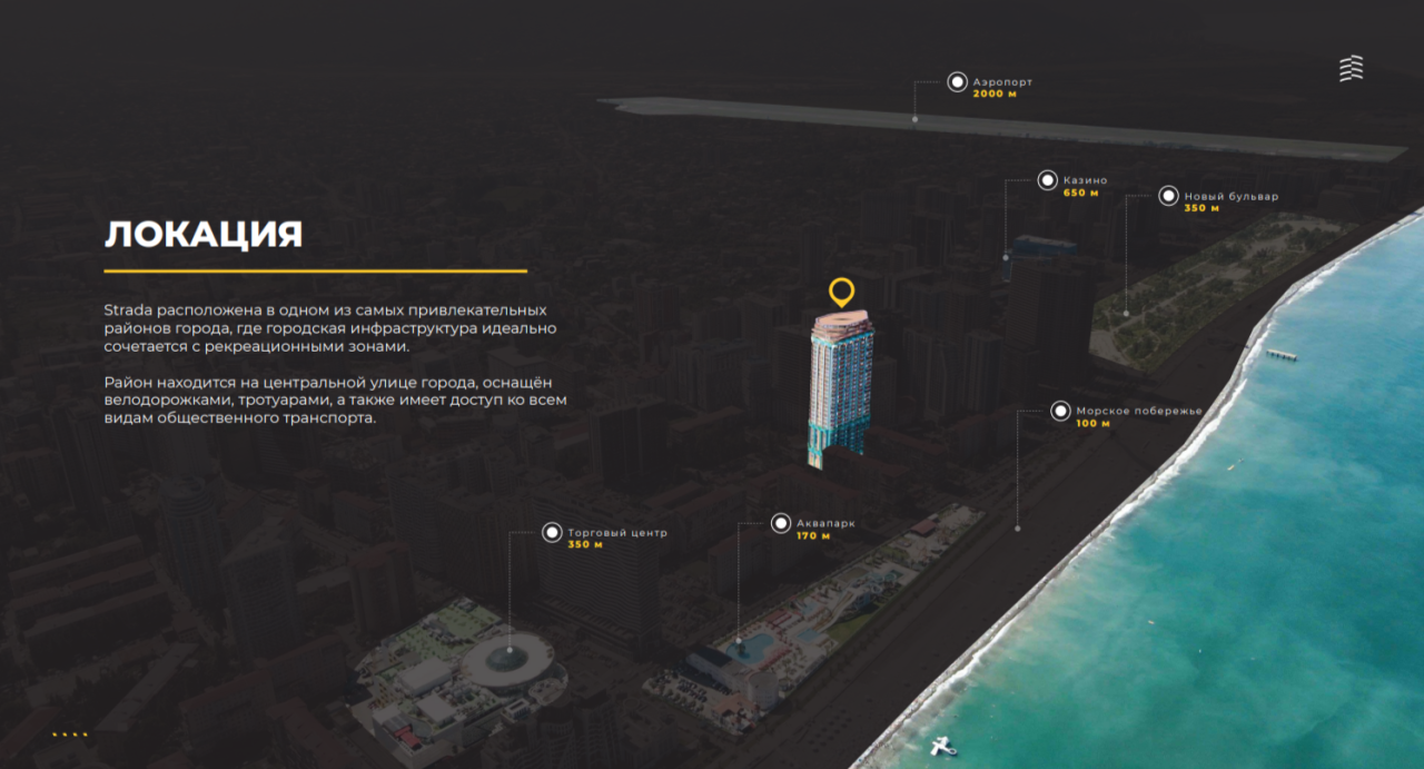 Квартира в Батуми, Грузия, 42 м² - фото 8