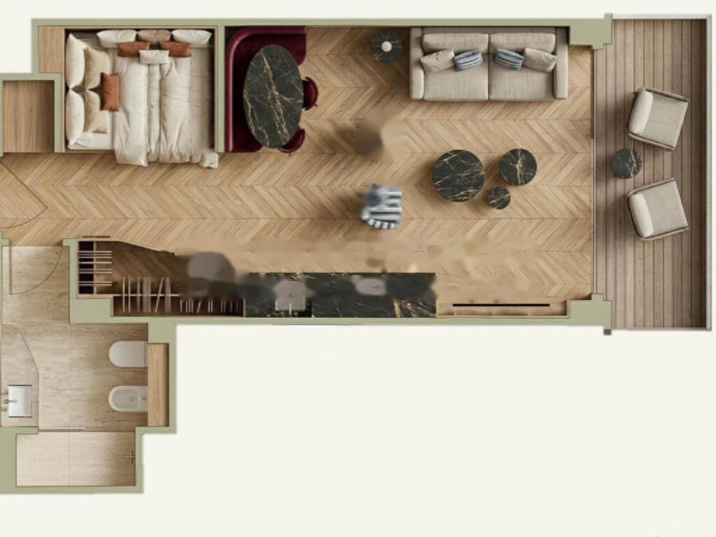 Квартира в Монте Карло, Монако, 47 м² - фото 8