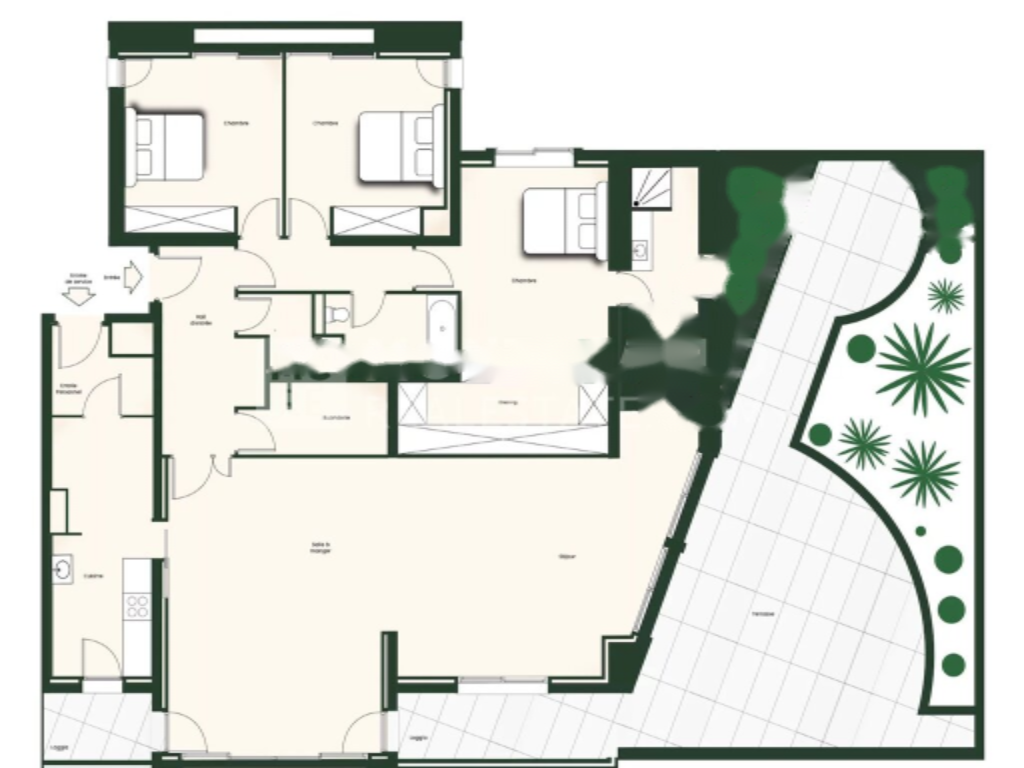 Квартира в Сен-Романе, Монако, 291 м² - фото 9