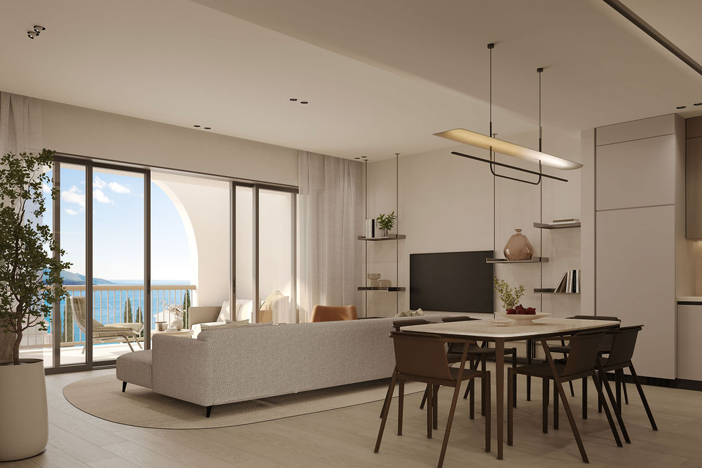 Апартаменты в Тивате, Черногория, 56.68 м² - фото 2