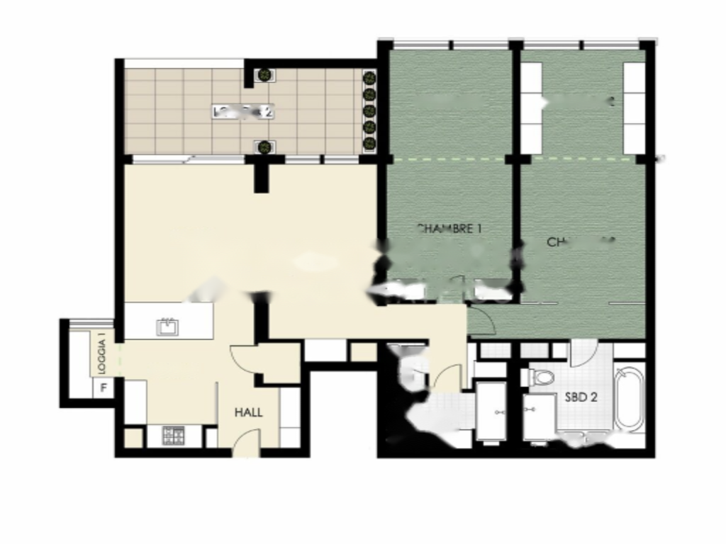 Квартира в Фонвьее, Монако, 159 м² - фото 11