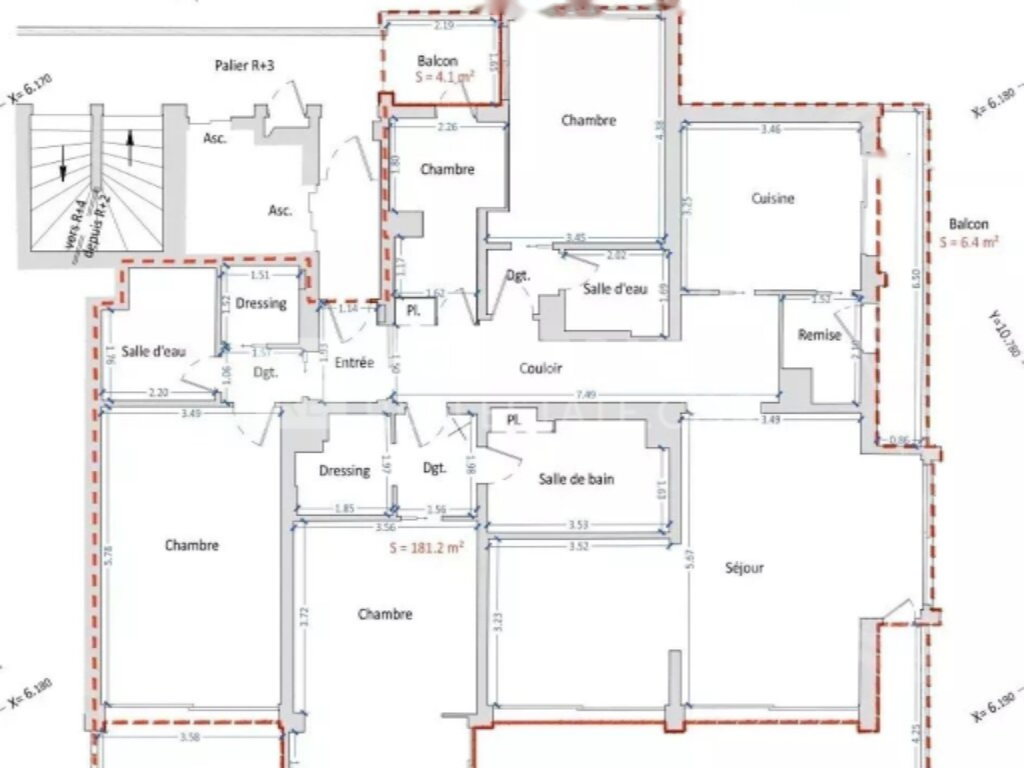 Квартира в Монте Карло, Монако, 224 м² - фото 11