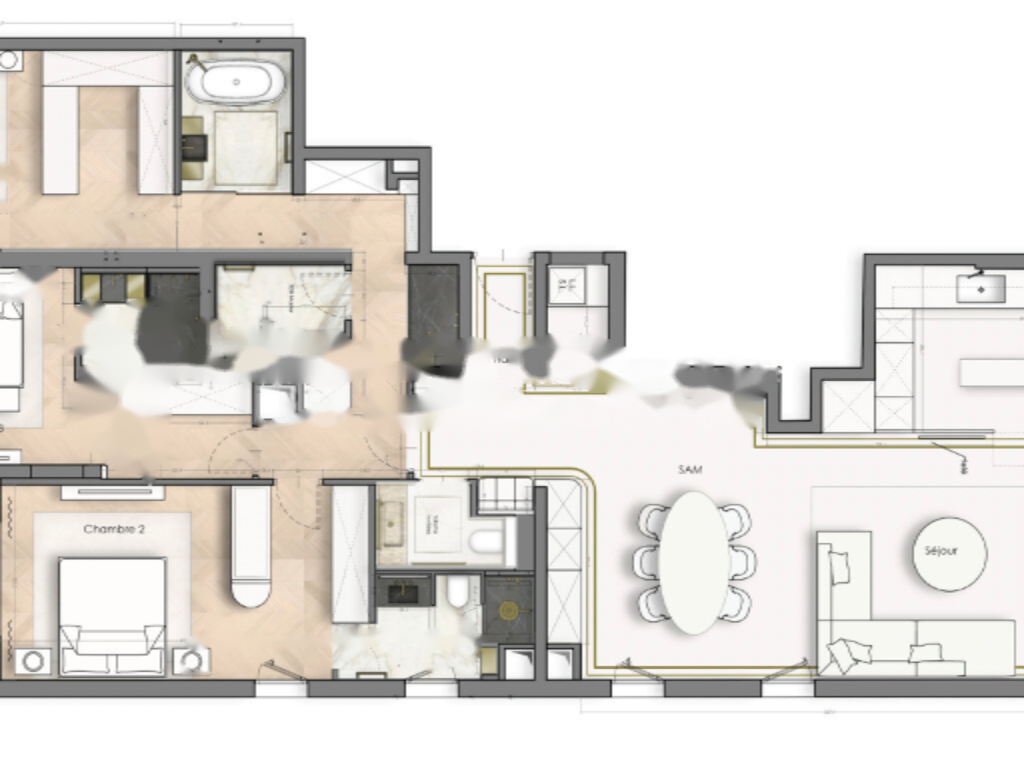 Квартира в Фонвьее, Монако, 241 м² - фото 17