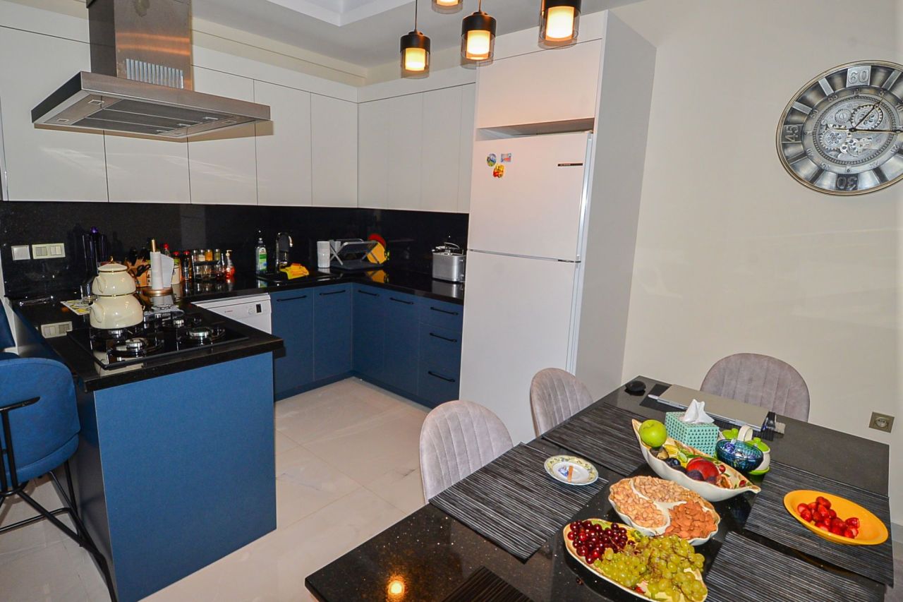 Апартаменты в Алании, Турция, 100 м² - фото 8