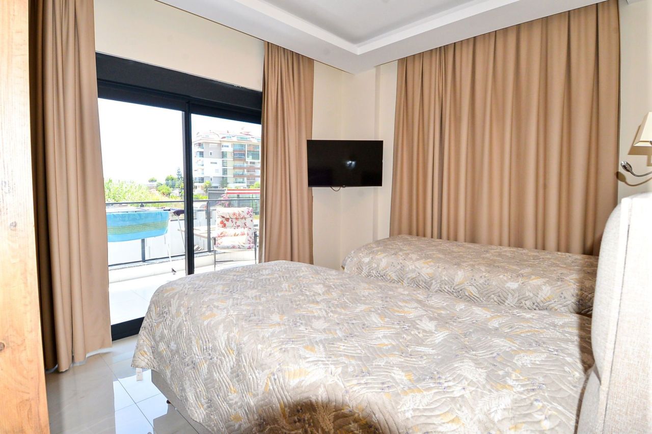 Апартаменты в Алании, Турция, 100 м² - фото 12