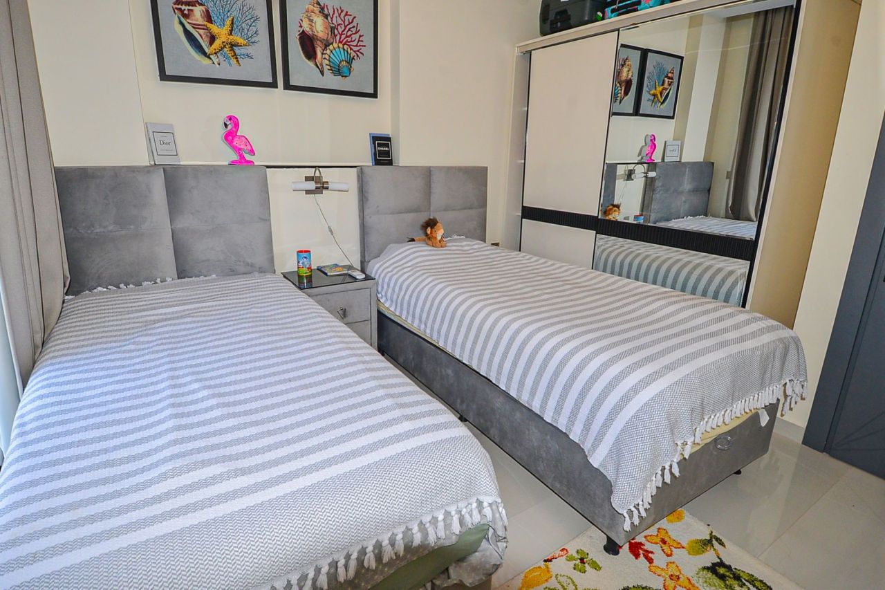 Апартаменты в Алании, Турция, 100 м² - фото 15