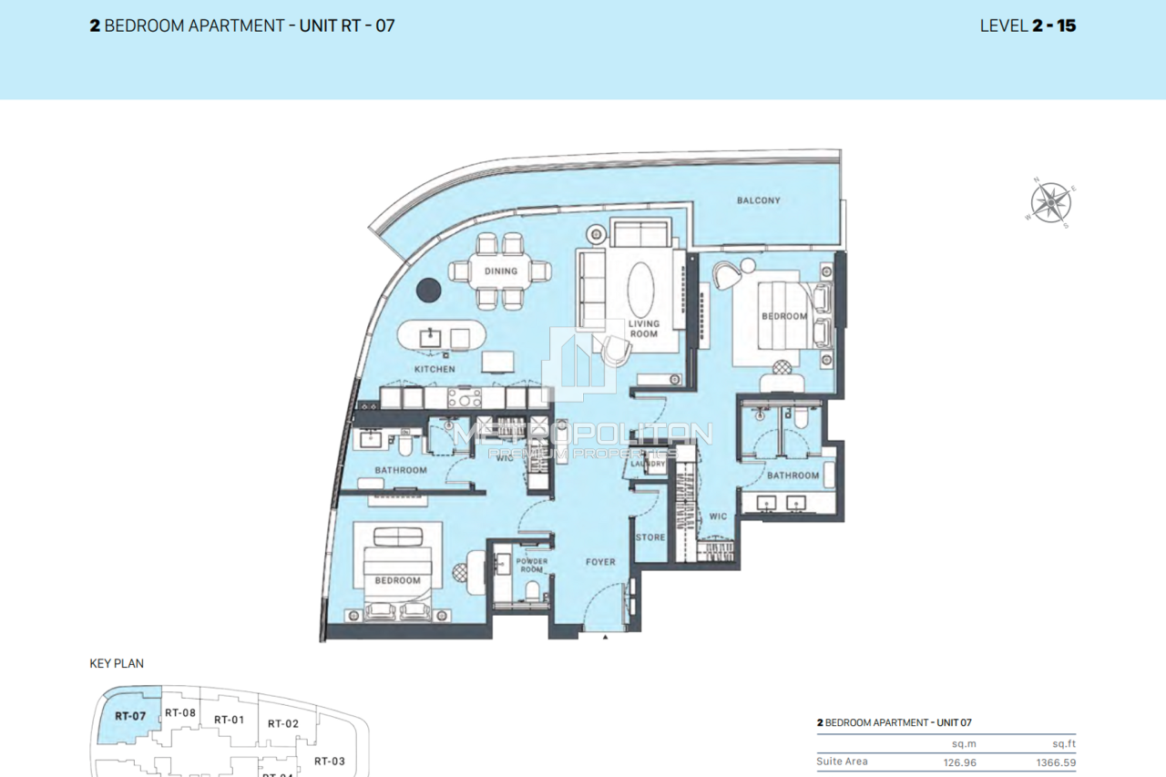 Апартаменты в Рас-эль-Хайме, ОАЭ, 145 м² - фото 13