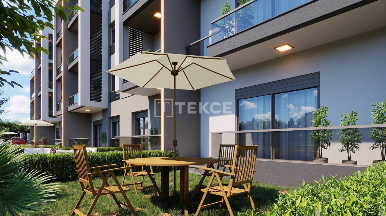 Апартаменты в Анталии, Турция, 55 м² - фото 12