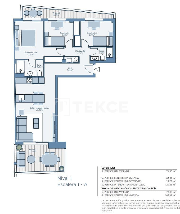 Апартаменты в Фуэнхироле, Испания, 91 м² - фото 16