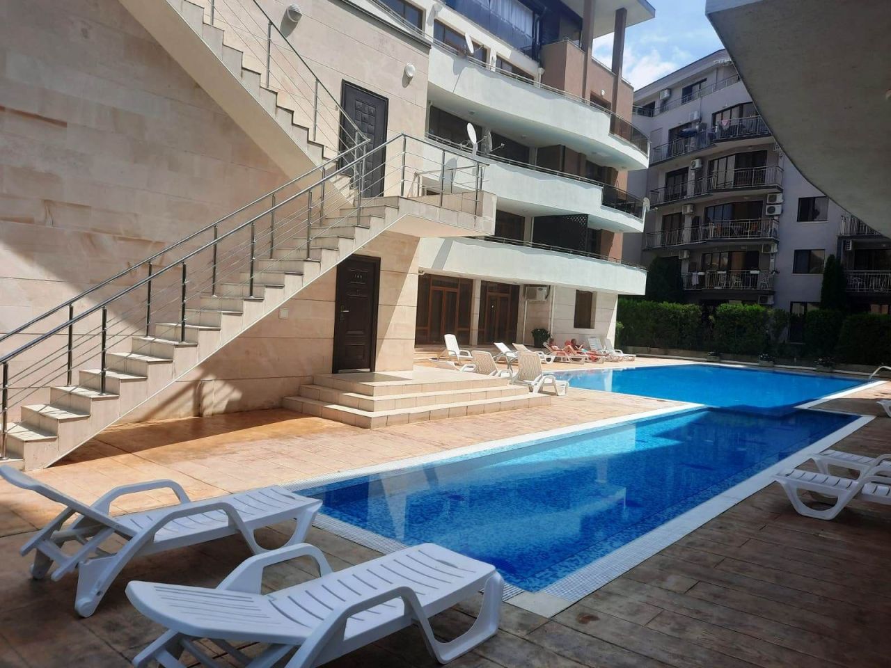 Квартира на Солнечном берегу, Болгария, 74 м² - фото 12