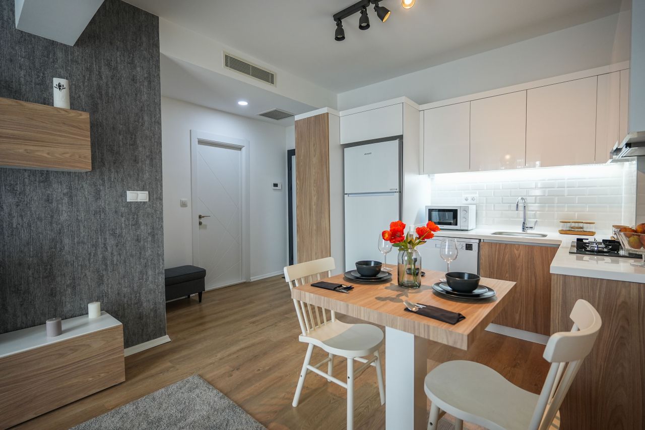 Квартира в Анталии, Турция, 54 м² - фото 9