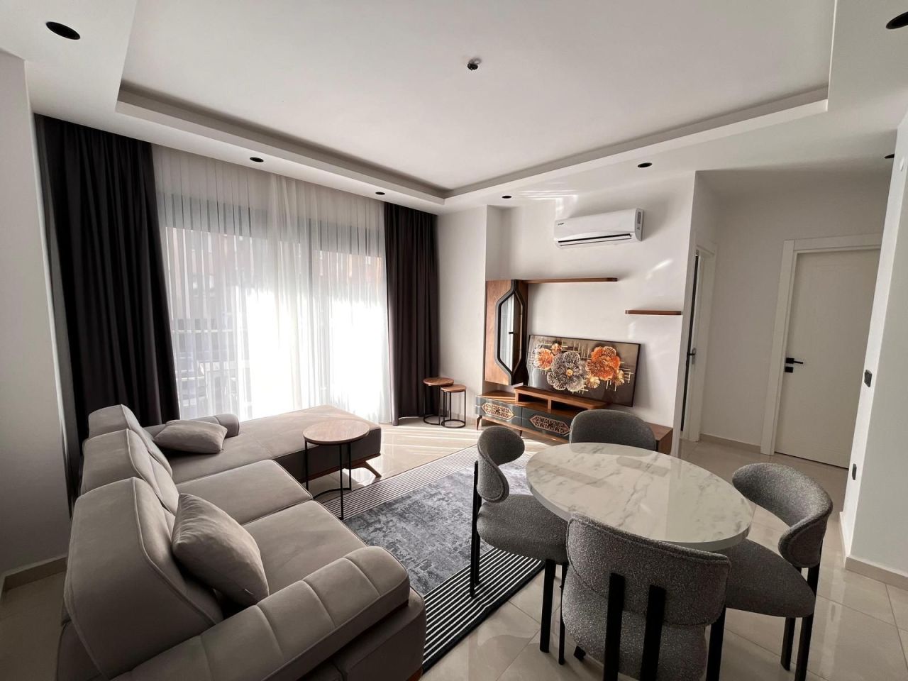 Квартира в Алании, Турция, 55 м² - фото 2