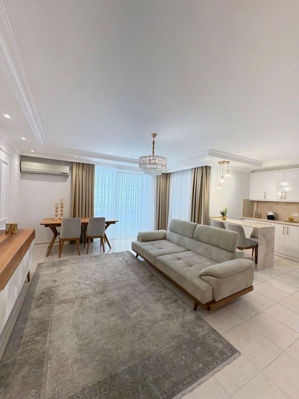 Апартаменты в Алании, Турция, 110 м² - фото 6