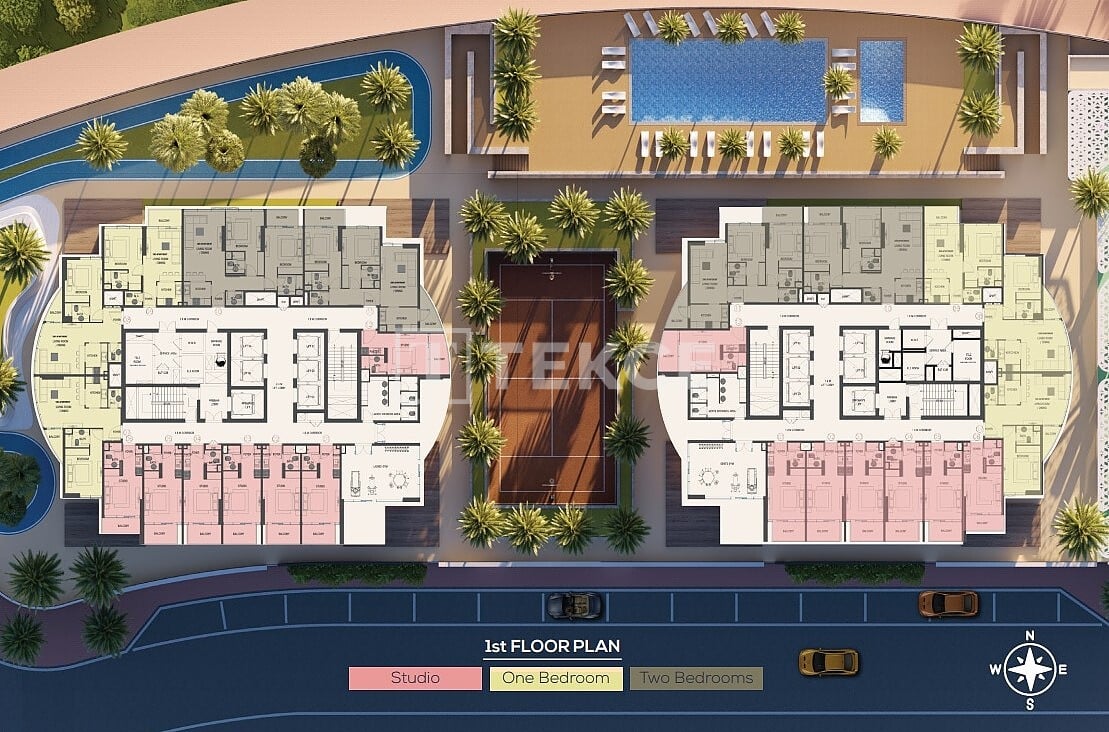 Апартаменты в Дубае, ОАЭ, 90 м² - фото 13