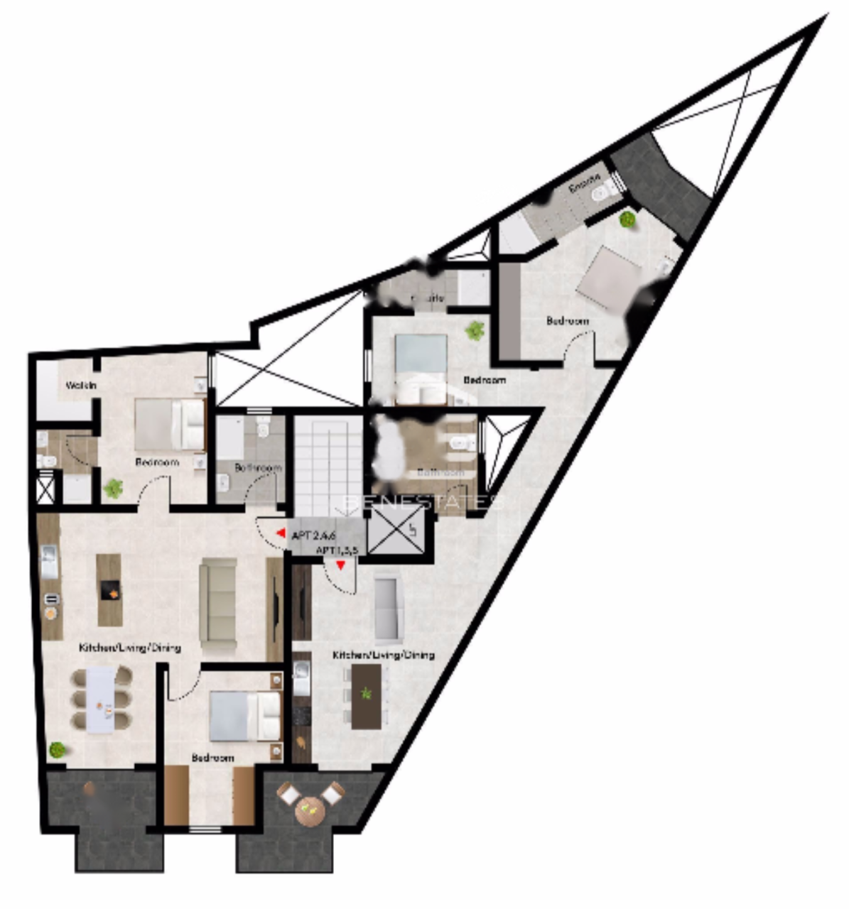 Квартира в Сан-Лоренце, Мальта, 90 м² - фото 2