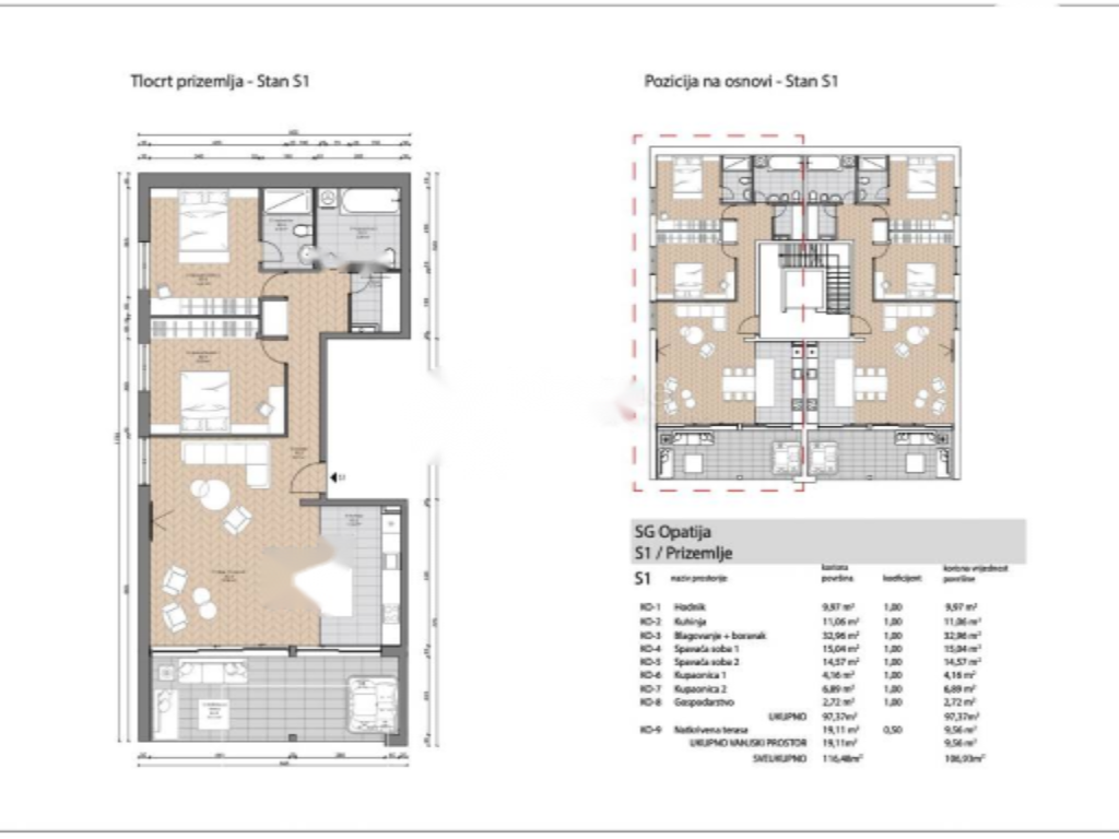 Квартира в Опатии, Хорватия, 116 м² - фото 6