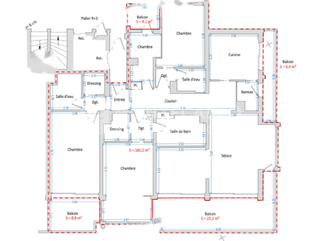 Квартира в Монте Карло, Монако, 223 м² - фото 6
