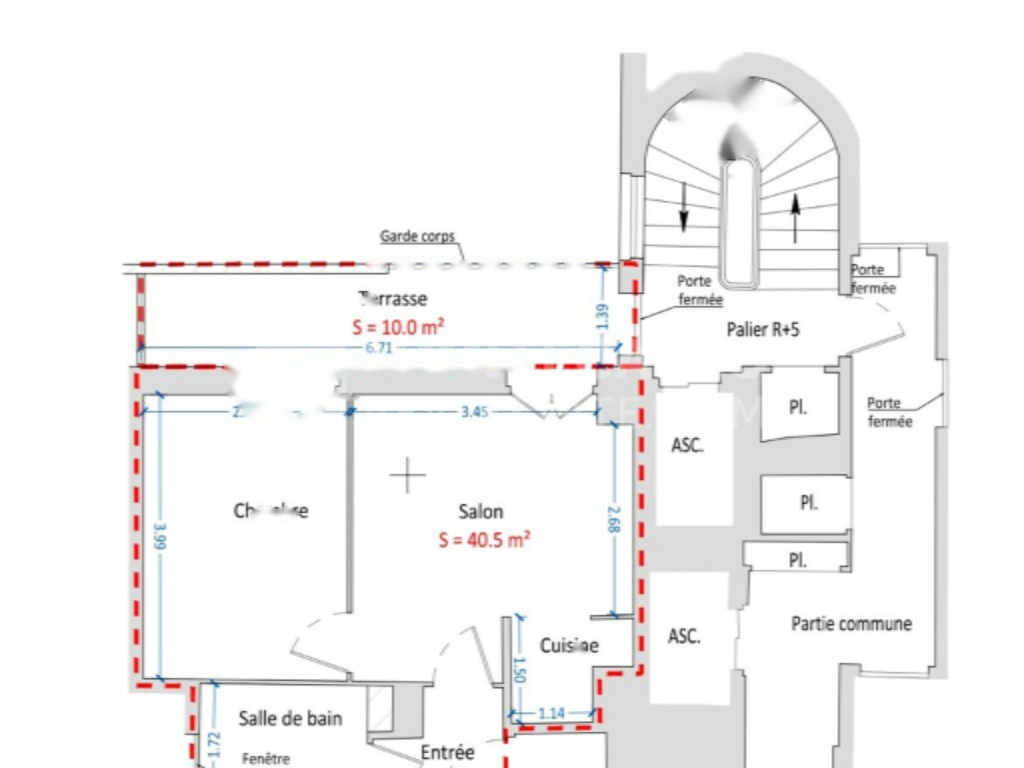 Квартира в Сен-Романе, Монако, 50 м² - фото 7