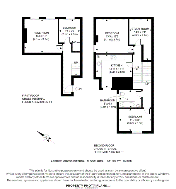 Квартира в Лондоне, Великобритания, 90 м² - фото 9