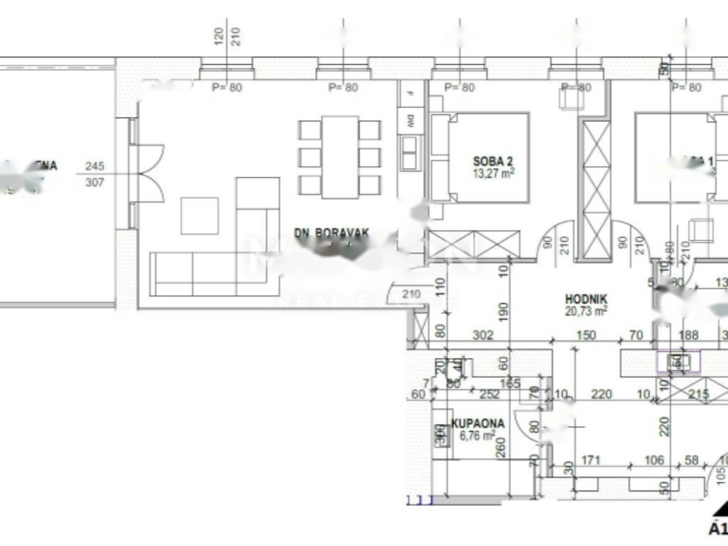 Квартира в Опатии, Хорватия, 88 м² - фото 10