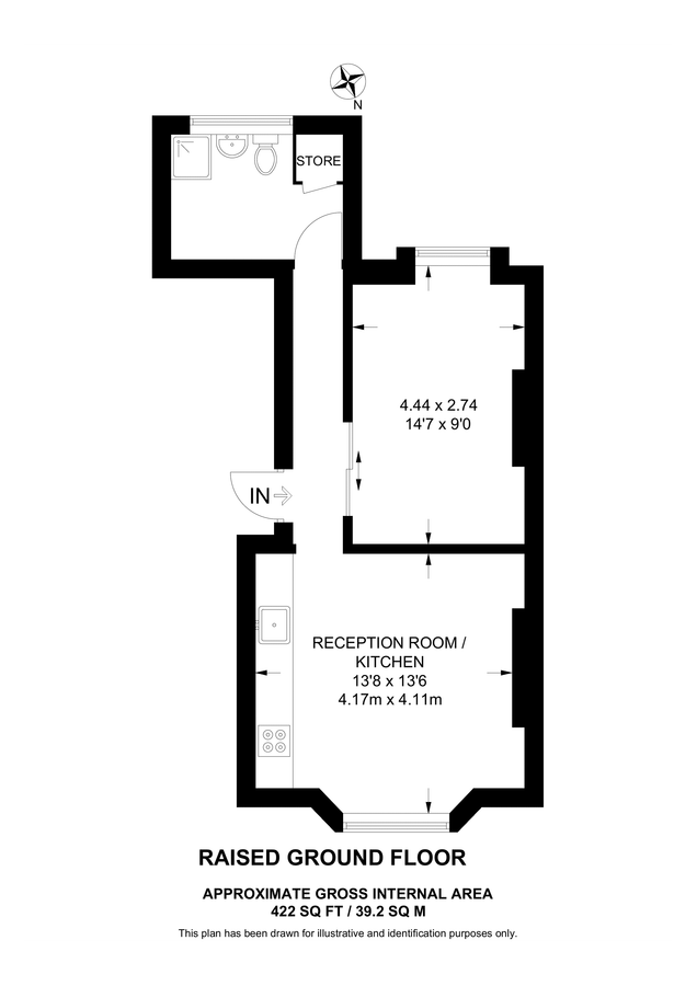 Квартира в Лондоне, Великобритания, 39 м² - фото 10