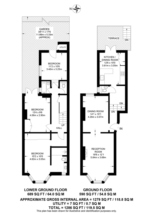Квартира в Лондоне, Великобритания, 120 м² - фото 12