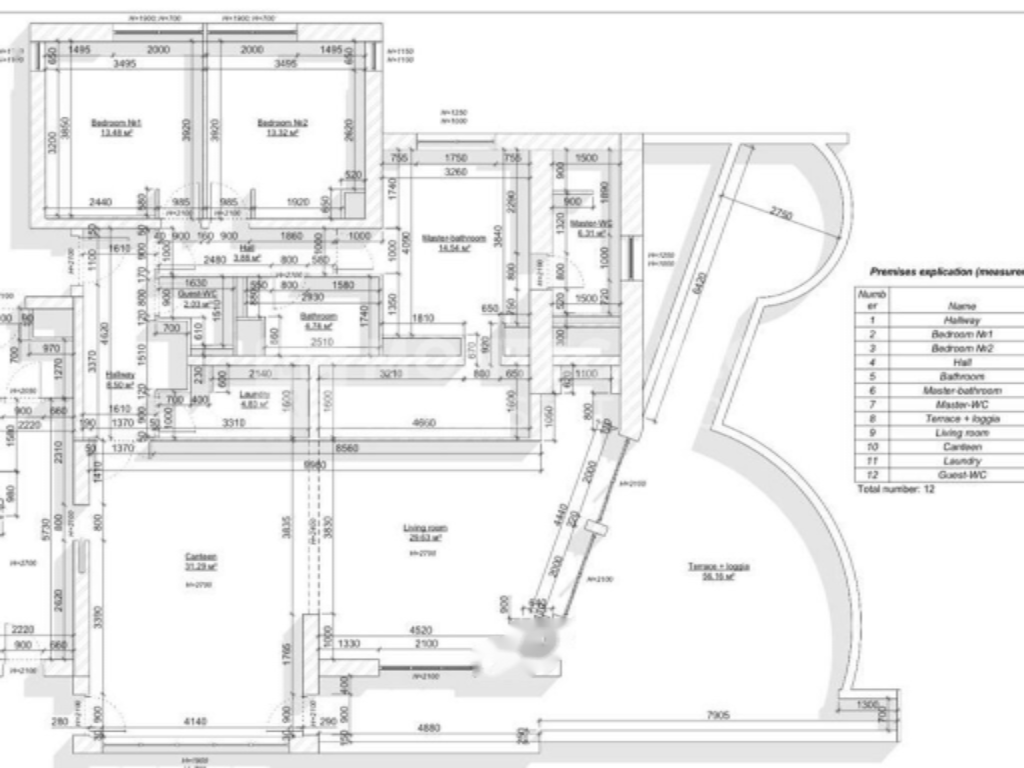 Квартира в Сен-Романе, Монако, 291 м² - фото 13