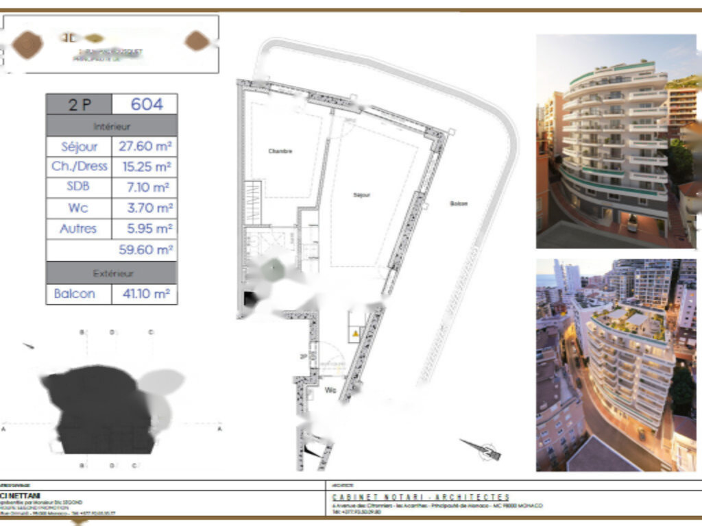 Квартира в Монегетти, Монако, 100 м² - фото 16