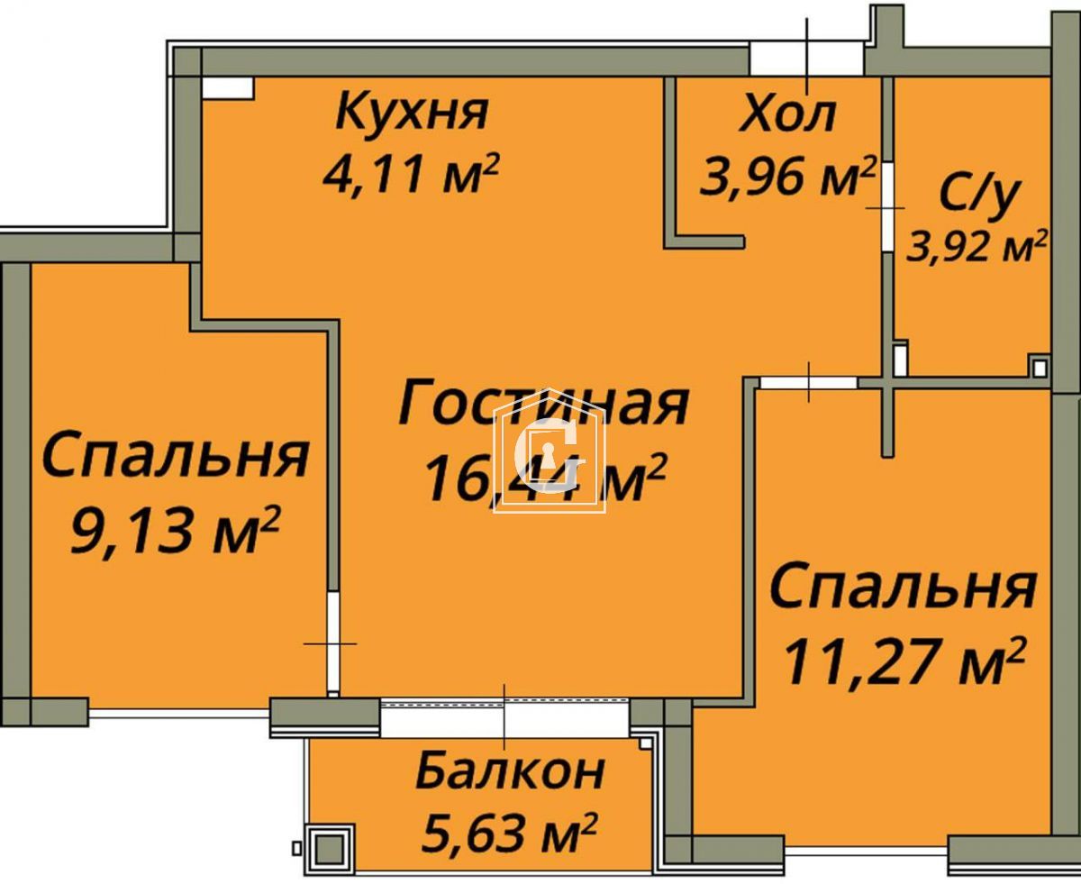Апартаменты в Будве, Черногория, 54 м² - фото 4