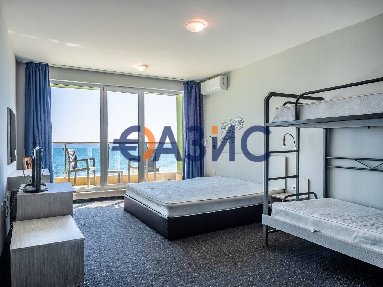 Апартаменты в Несебре, Болгария, 55.8 м² - фото 2