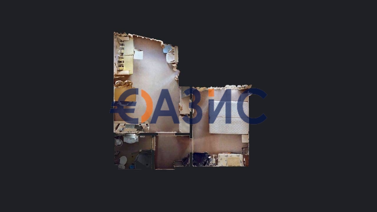 Апартаменты на Солнечном берегу, Болгария, 63 м² - фото 2