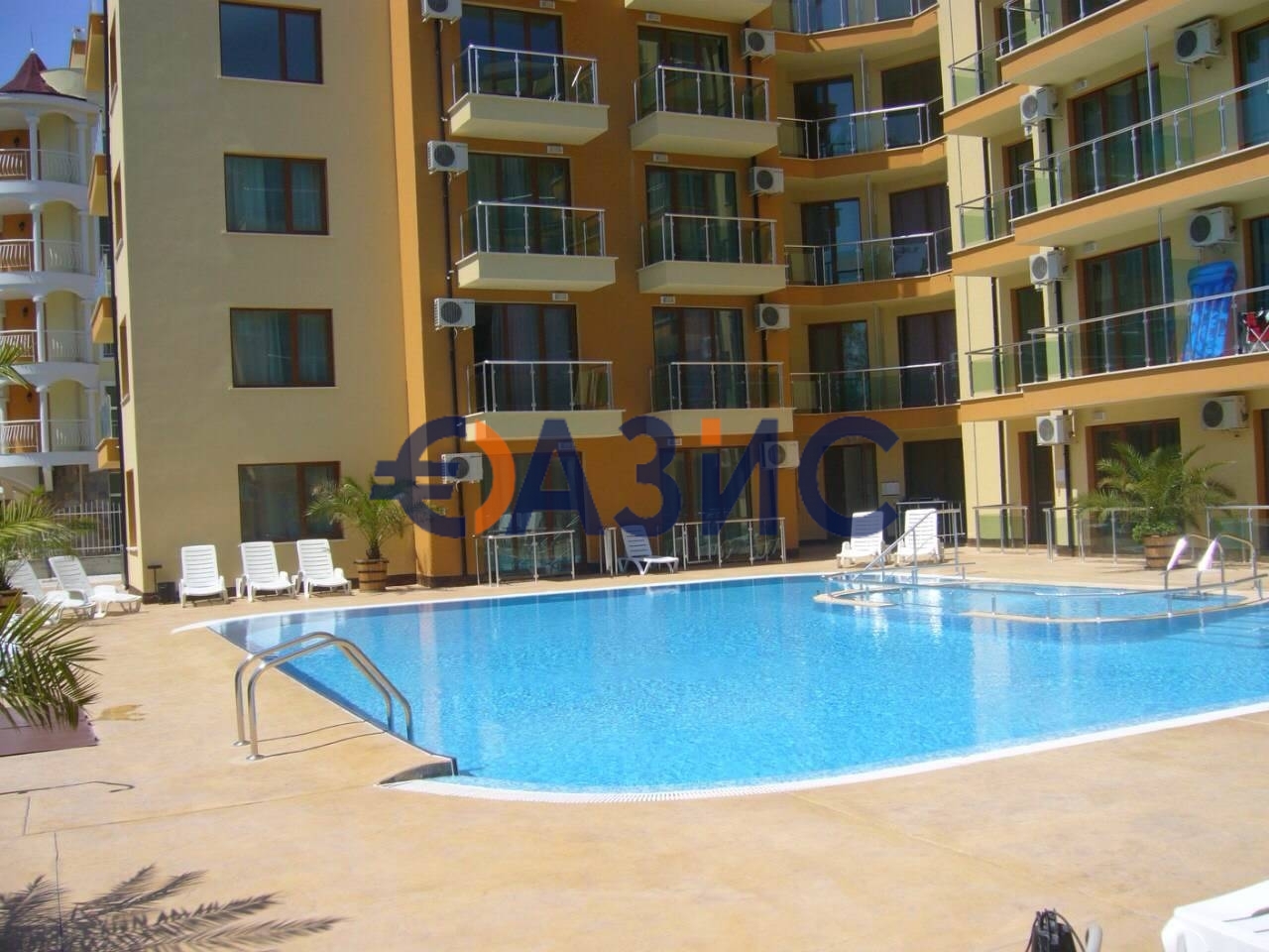 Апартаменты на Солнечном берегу, Болгария, 35.8 м² - фото 14