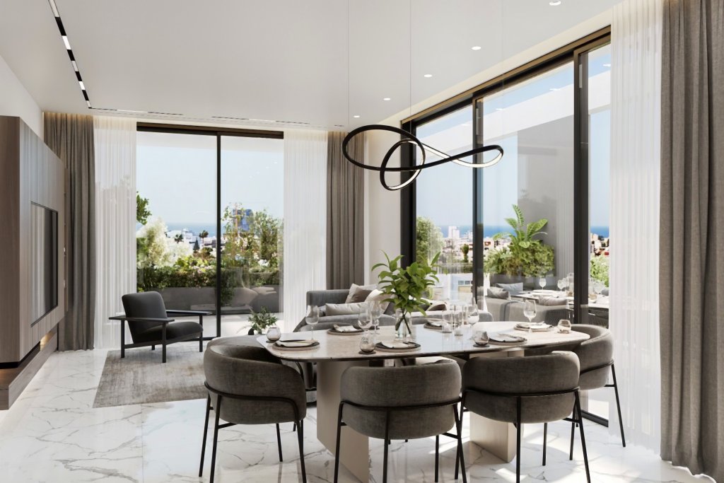 Апартаменты в Лимасоле, Кипр, 155 м² - фото 1