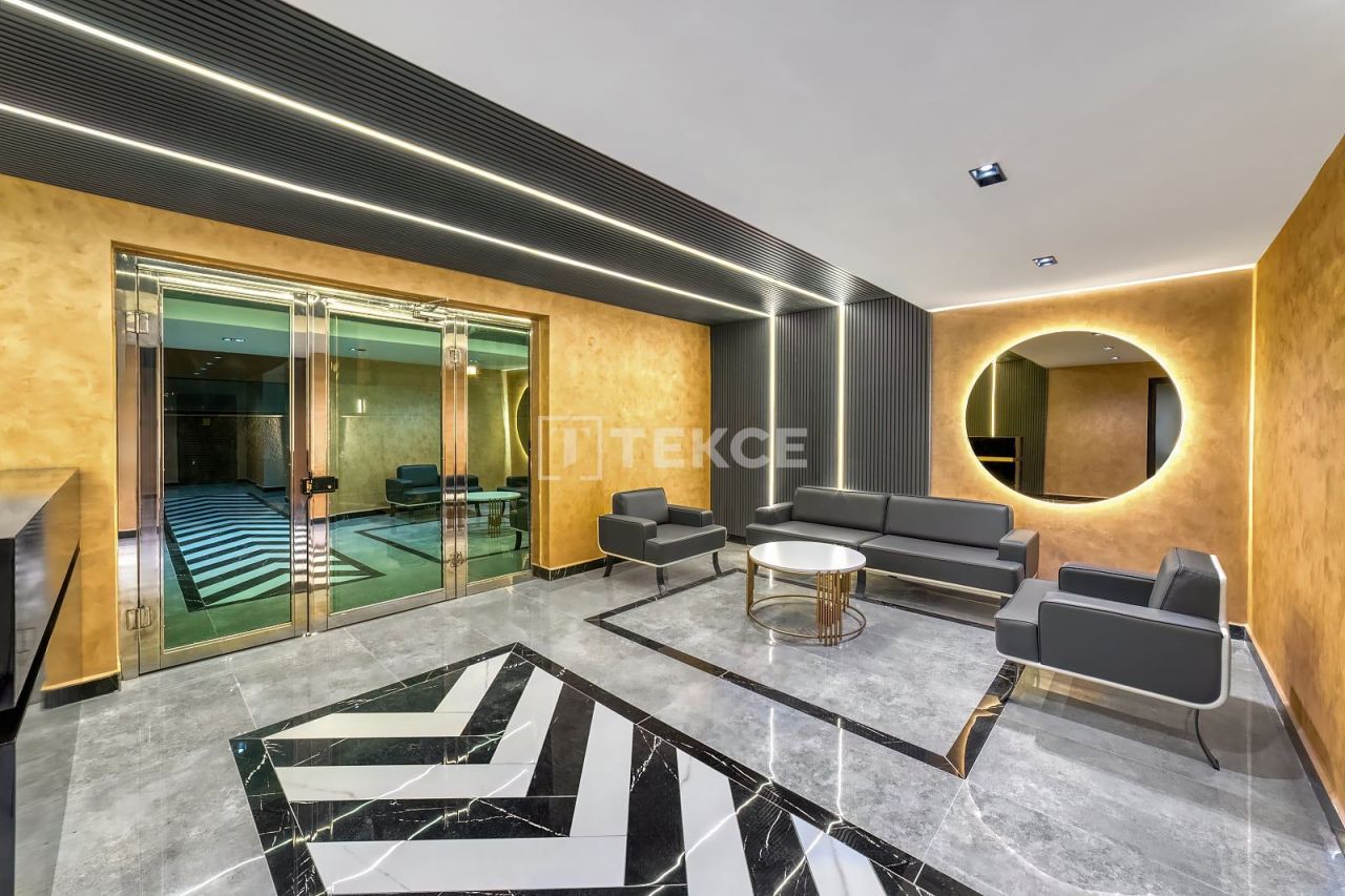 Апартаменты в Алании, Турция, 59 м² - фото 12