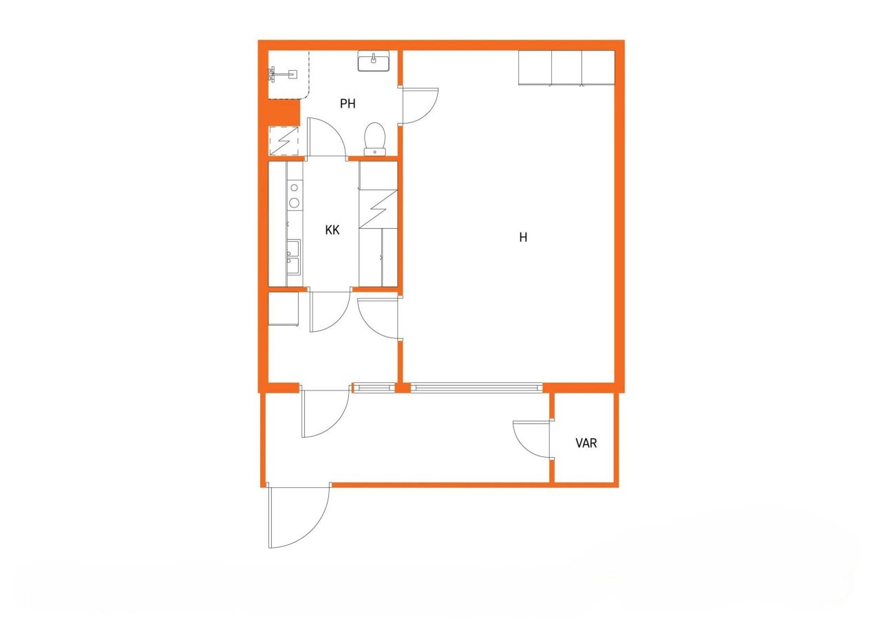 Квартира в Саариярви, Финляндия, 35.5 м² - фото 2