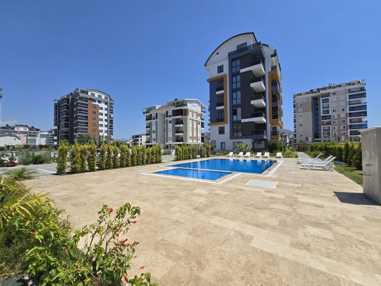 Квартира в Газипаше, Турция, 62 м² - фото 10