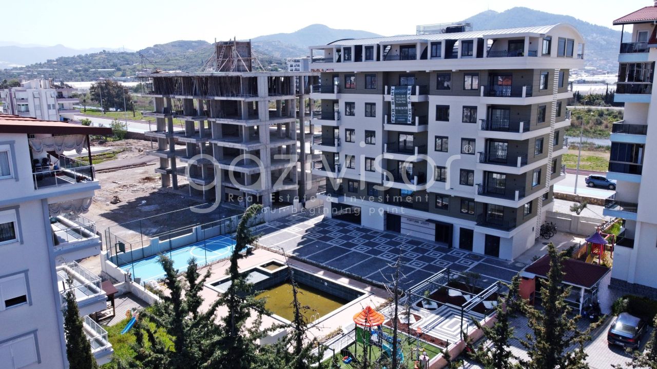 Квартира в Газипаше, Турция, 47 м² - фото 17