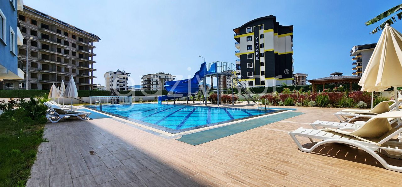 Квартира в Газипаше, Турция, 45 м² - фото 16