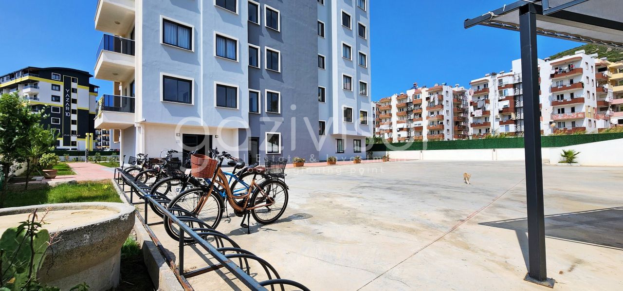 Квартира в Газипаше, Турция, 45 м² - фото 17