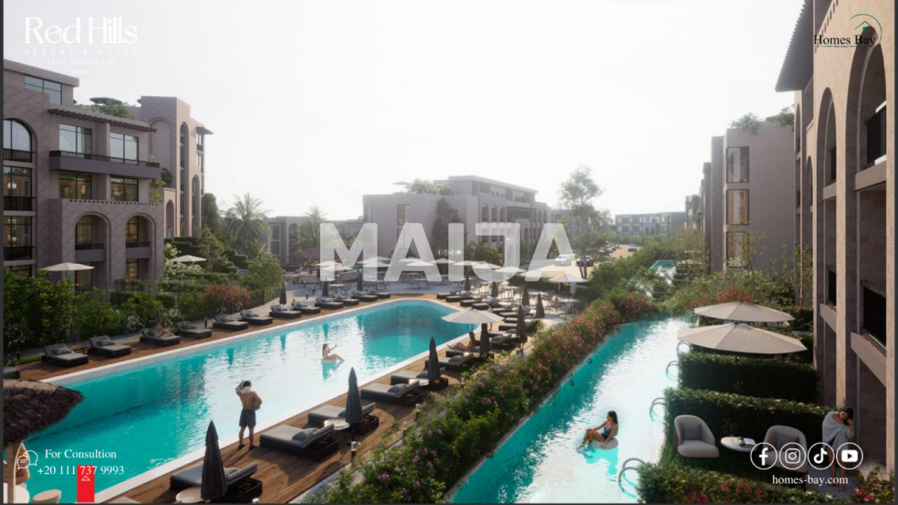 Апартаменты в Хургаде, Египет, 83.3 м² - фото 5