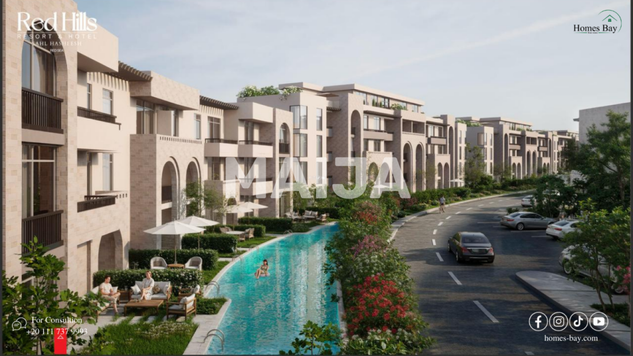 Апартаменты в Хургаде, Египет, 83.3 м² - фото 6