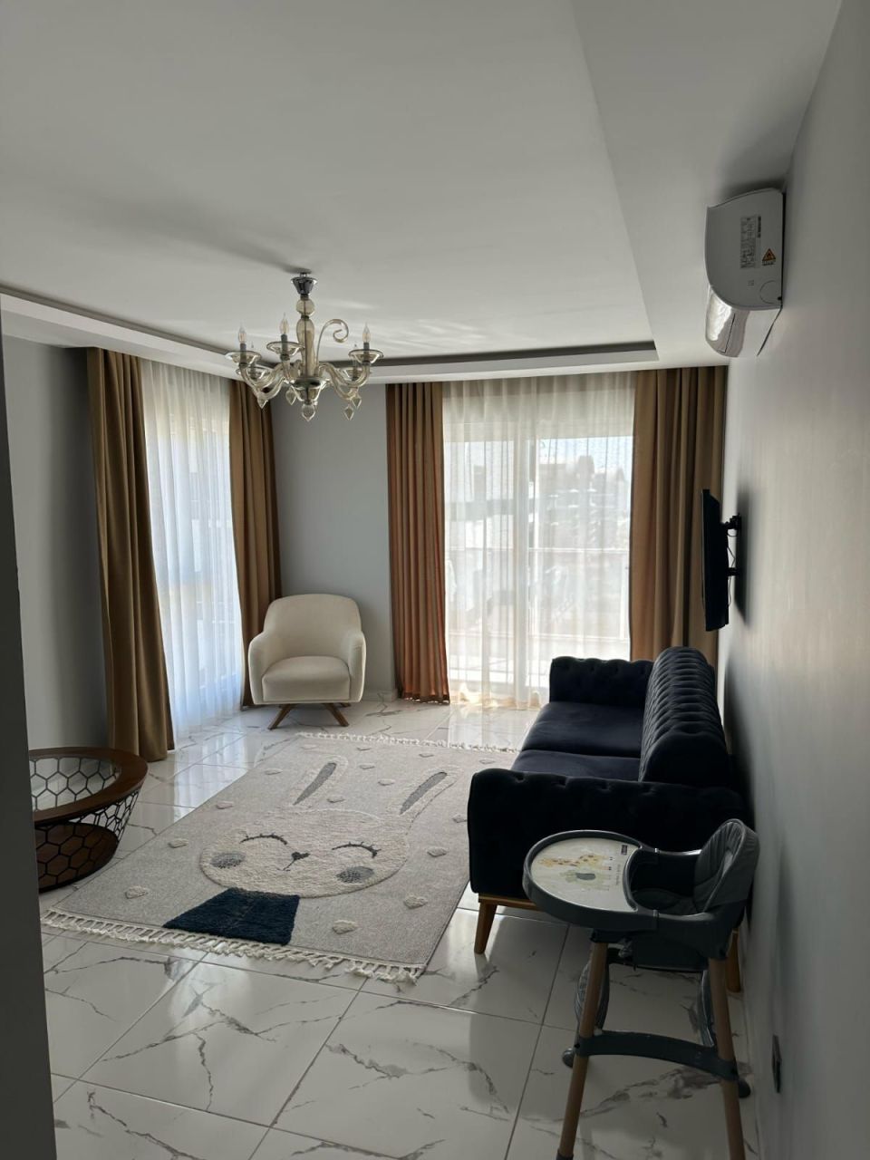 Апартаменты в Алании, Турция, 55 м² - фото 1