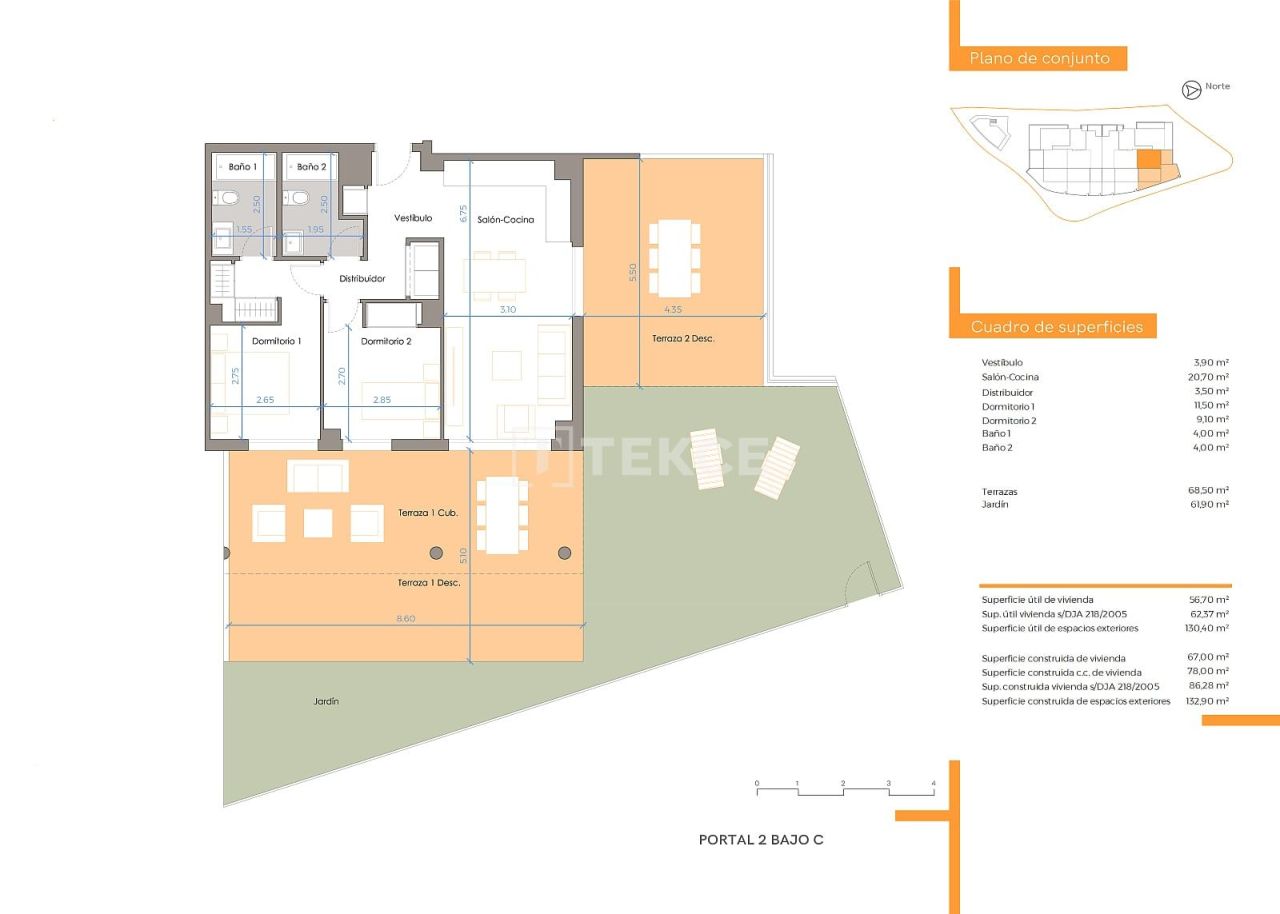 Пентхаус в Михасе, Испания, 109 м² - фото 9