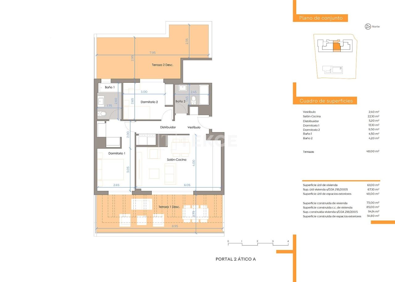 Апартаменты в Михасе, Испания, 76 м² - фото 12