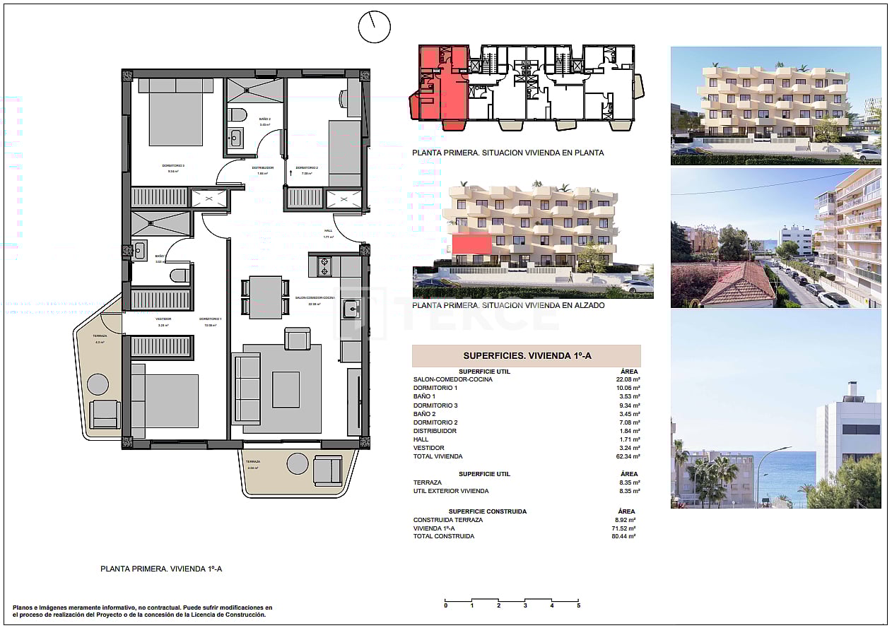 Апартаменты в Кампельо, Испания, 61 м² - фото 13
