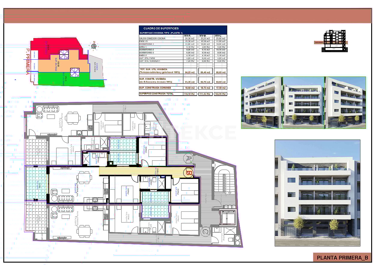Апартаменты в Торревьехе, Испания, 111 м² - фото 15