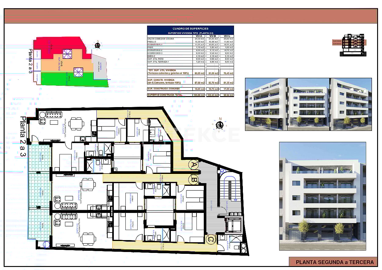Апартаменты в Торревьехе, Испания, 111 м² - фото 17
