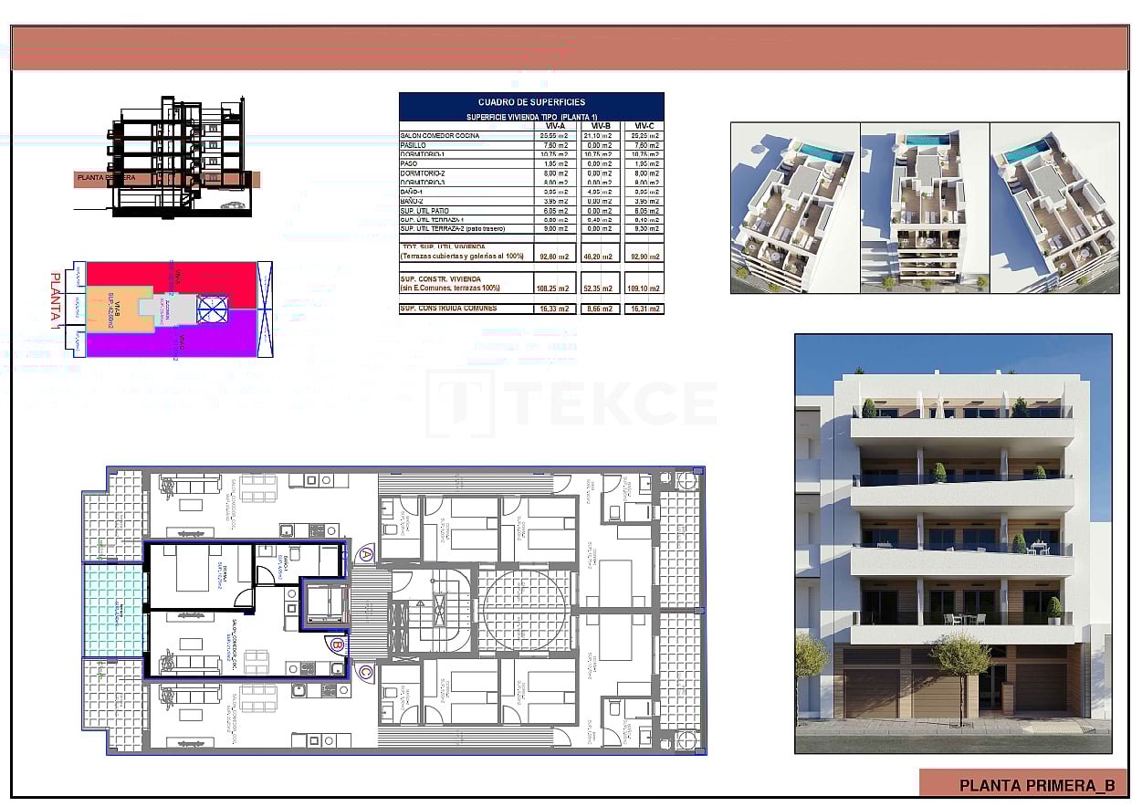 Апартаменты в Торревьехе, Испания, 125 м² - фото 17