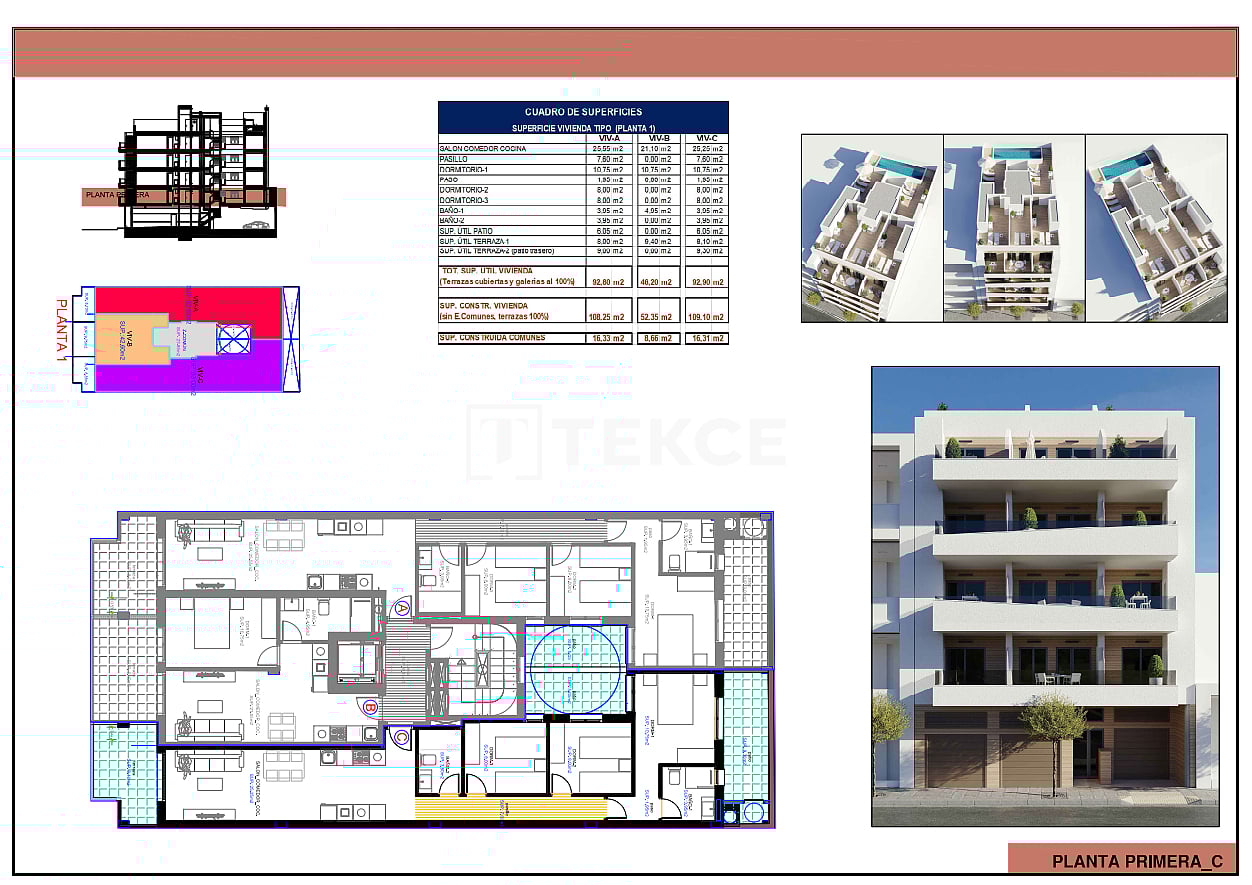 Апартаменты в Торревьехе, Испания, 61 м² - фото 18
